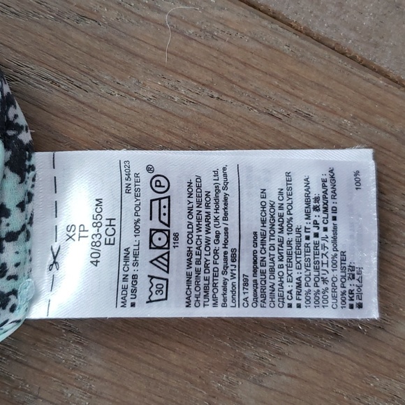 Banana Republic Light Green Blouse XS - Picture 3 of 3